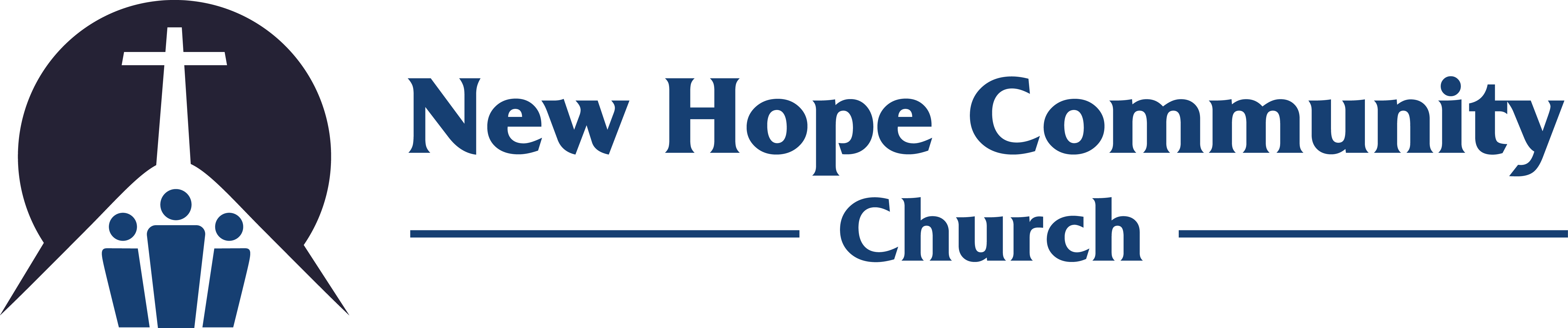 New Hope Community Church Logo Landscape